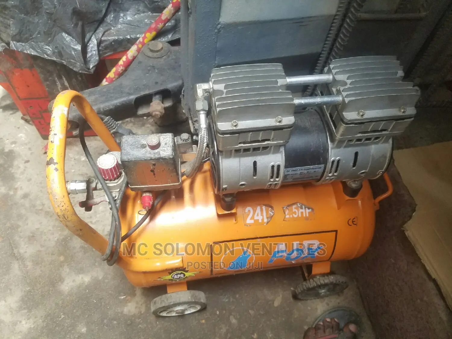 2.5hp Oil-Less Air Compressor 25litre