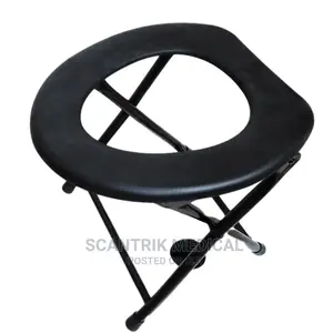 Portable Camping Toilet Seat Folding Travel Toilet Commode