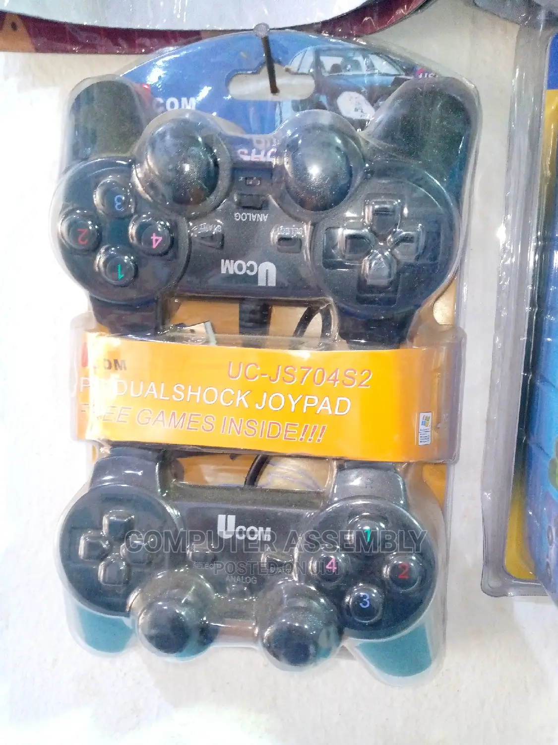 Ucom Wired Double Game Pad