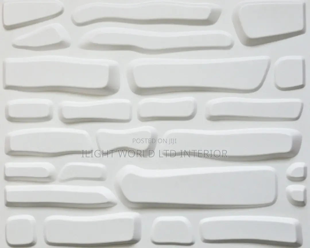 Quality White 3D Panel Wall Light.