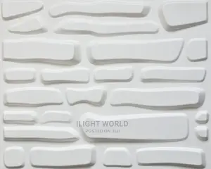 Quality White 3D Panel Wall Light.