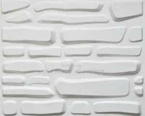 Quality White 3D Panel Wall Light.