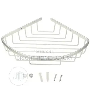 1layer Bathroom Corner Shelf (Anti-Rust)