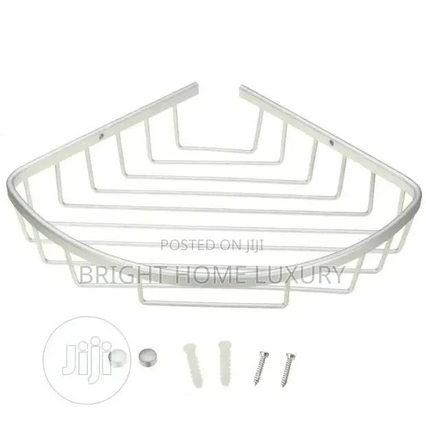 1layer Bathroom Corner Shelf (Anti-Rust)