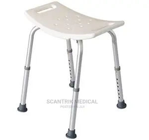 Adjustable Height, Supports Weight Pound's, Bath Bench, Whit