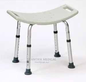 Medical Bathroom Safety Shower Tub Bench Chair Gray