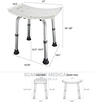 Portable Shower Chair Without Back Stool