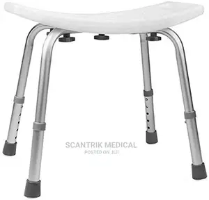 Medical Shower Chair Without Backrest White