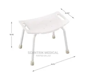 Medical Folding Shower Chair Without Backrest Bath Bench
