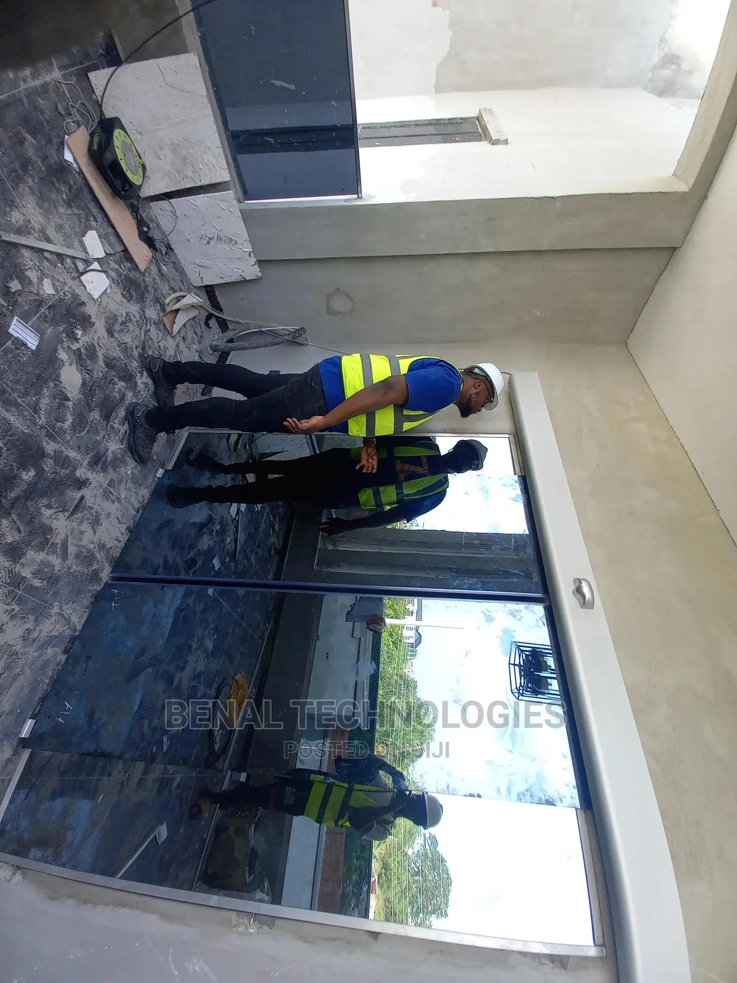 Effective Automatic Entrance Sensor Door in Eko Atlantic