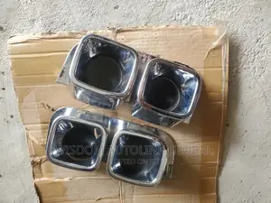 Exhaust Chrome For Toyota Land Cruiser Prado 2018-2021 Gbt