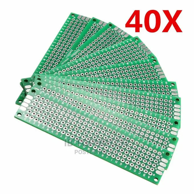 40pcs PCB Prototype Board Circuit Stripboard