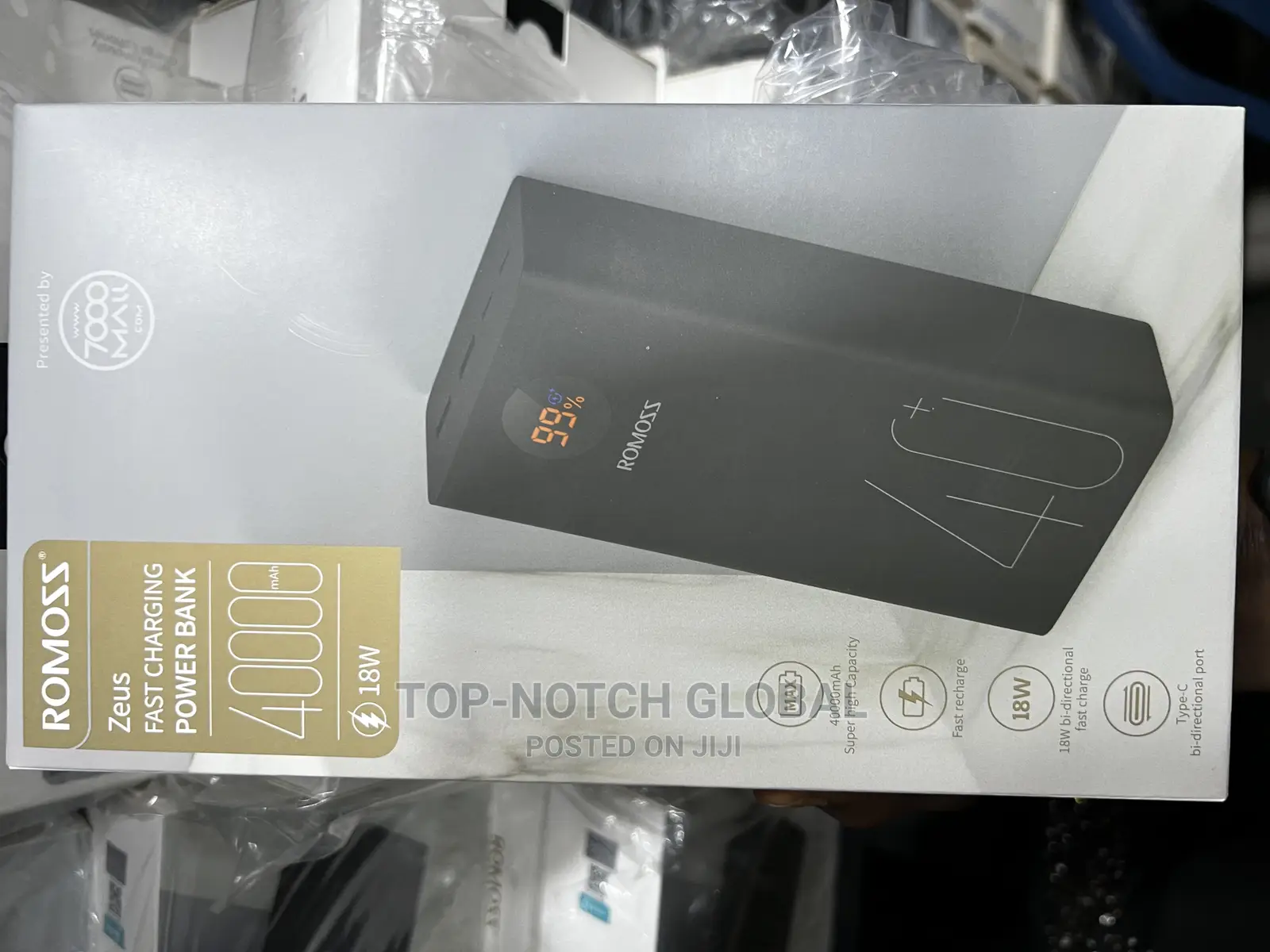 Romos 40000mah Power Bank