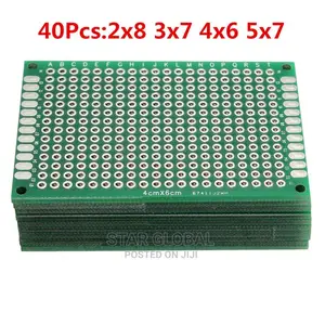 40x Double Side Prototype PCB Tinned Universal Breadboard