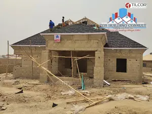 Black And White Patches Shingles Tile