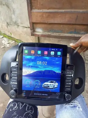 Rav 4 Android (10 Inches) (2008/2010) Wit GPS Navigation Map