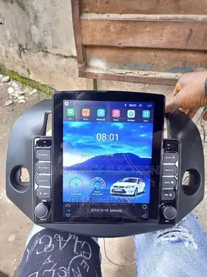 Rav 4 Android (10 Inches) (2008/2010) Wit GPS Navigation Map