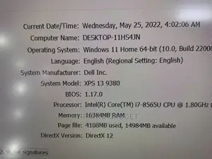 Laptop Dell Adamo XPS 16GB Intel Core I7 SSD 512GB