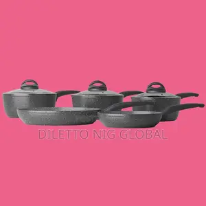 TOWER Cerastone Forged Aluminium Pan Set With Easy Clean