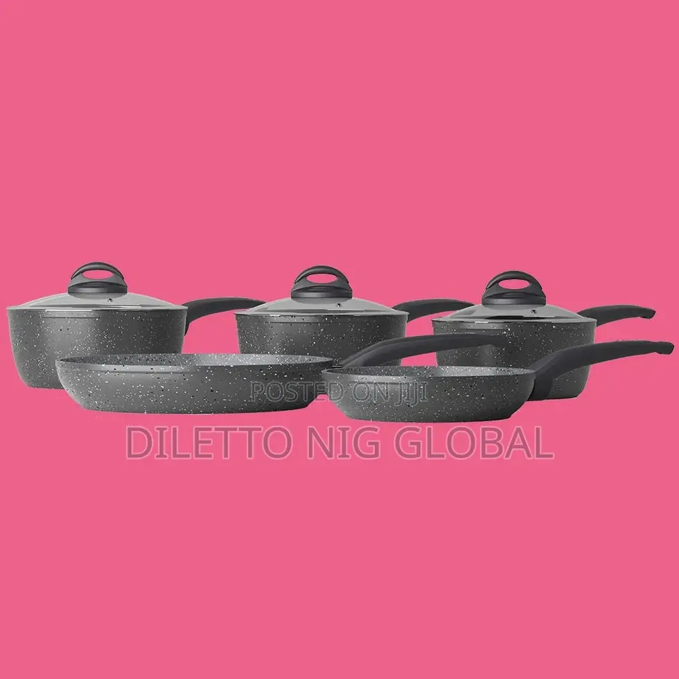 TOWER Cerastone Forged Aluminium Pan Set With Easy Clean