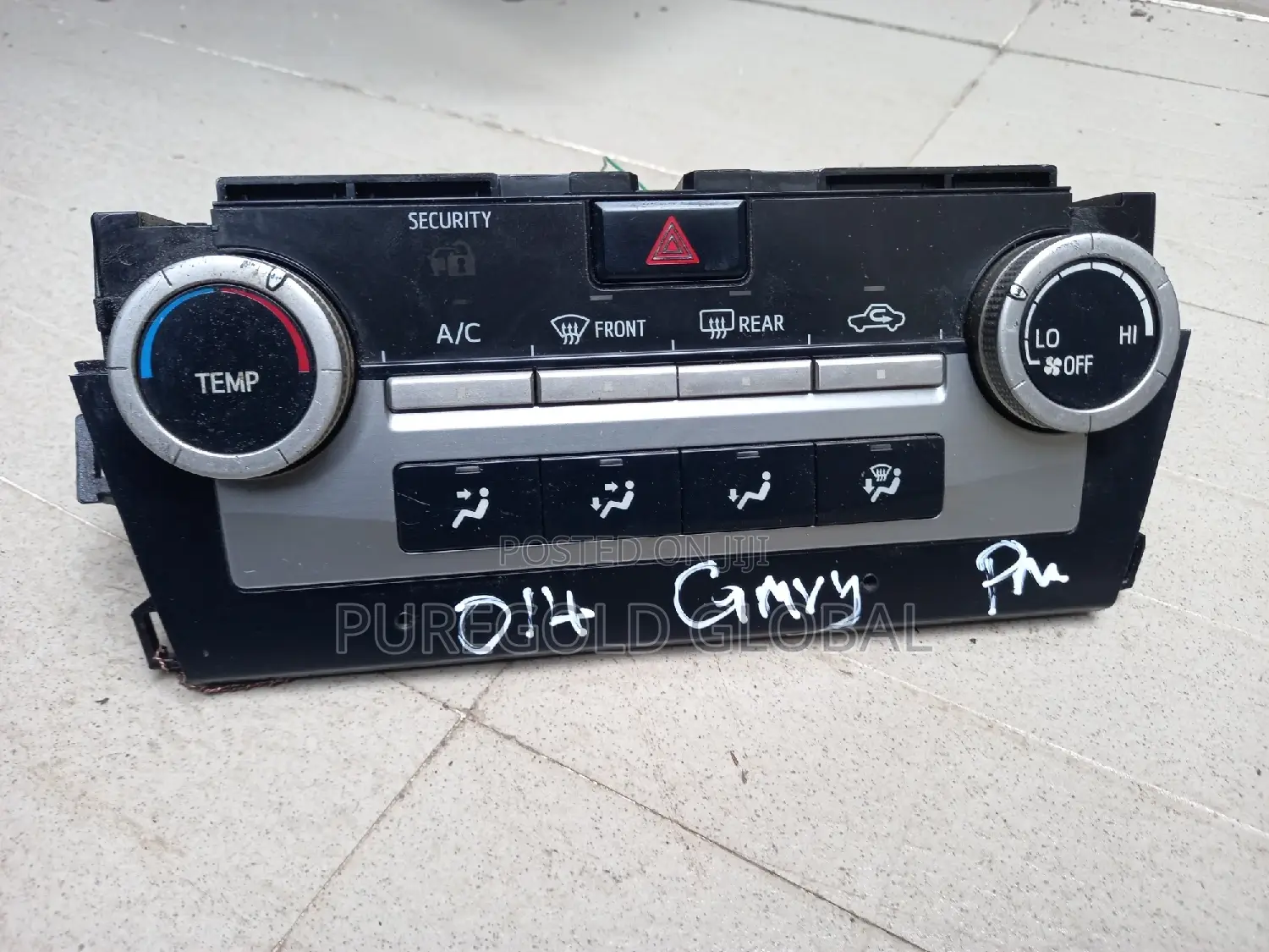 Camry 2013 Model Ac Control Panel