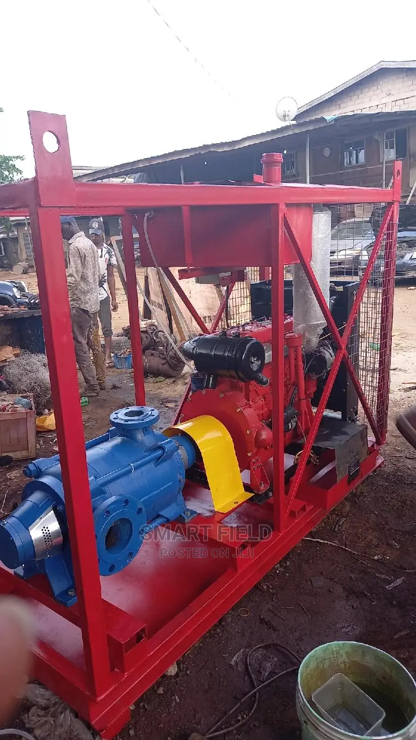 Multistage Horizontal Pump Coupled