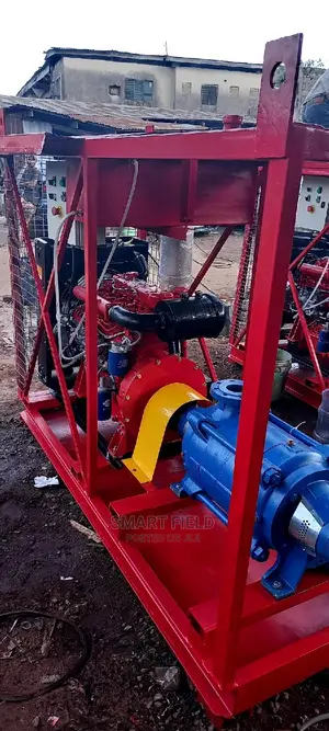 Multistage Horizontal Pump Coupled