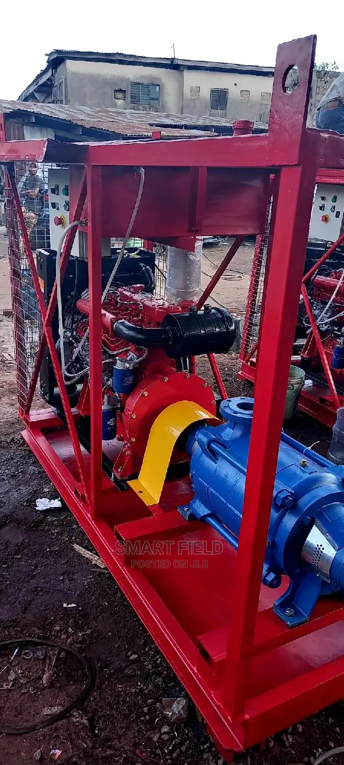 Multistage Horizontal Pump Coupled