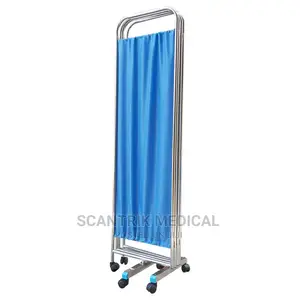 4 Fold Clinic Bed Partition Screen