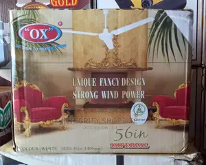 Ox Ceiling Fan Imperial 56" - White