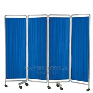 Easy to Clean Hospital Mobile Portable Partition Screen
