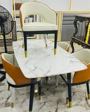 Pristine Wood Dining Table and Chair