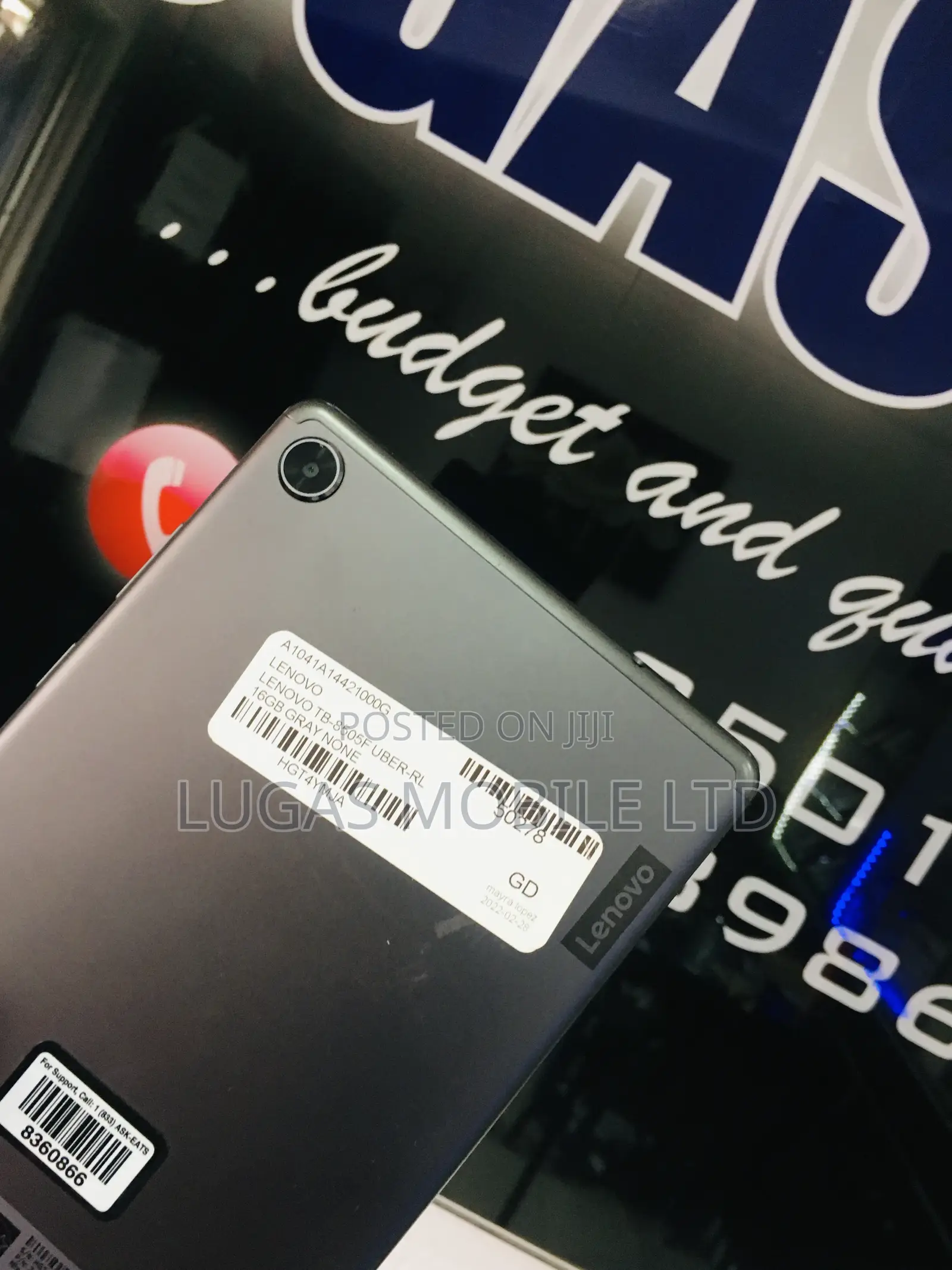 Lenovo Tab M8 (HD) 16 GB Black