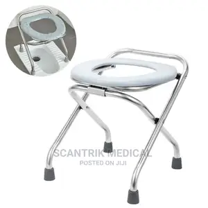 Iron Portable Toilet Seat Folding Travel