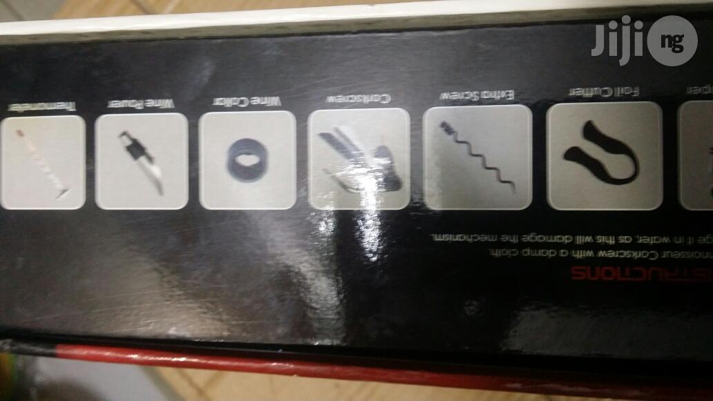 Wine Opener With Bar Accessiris