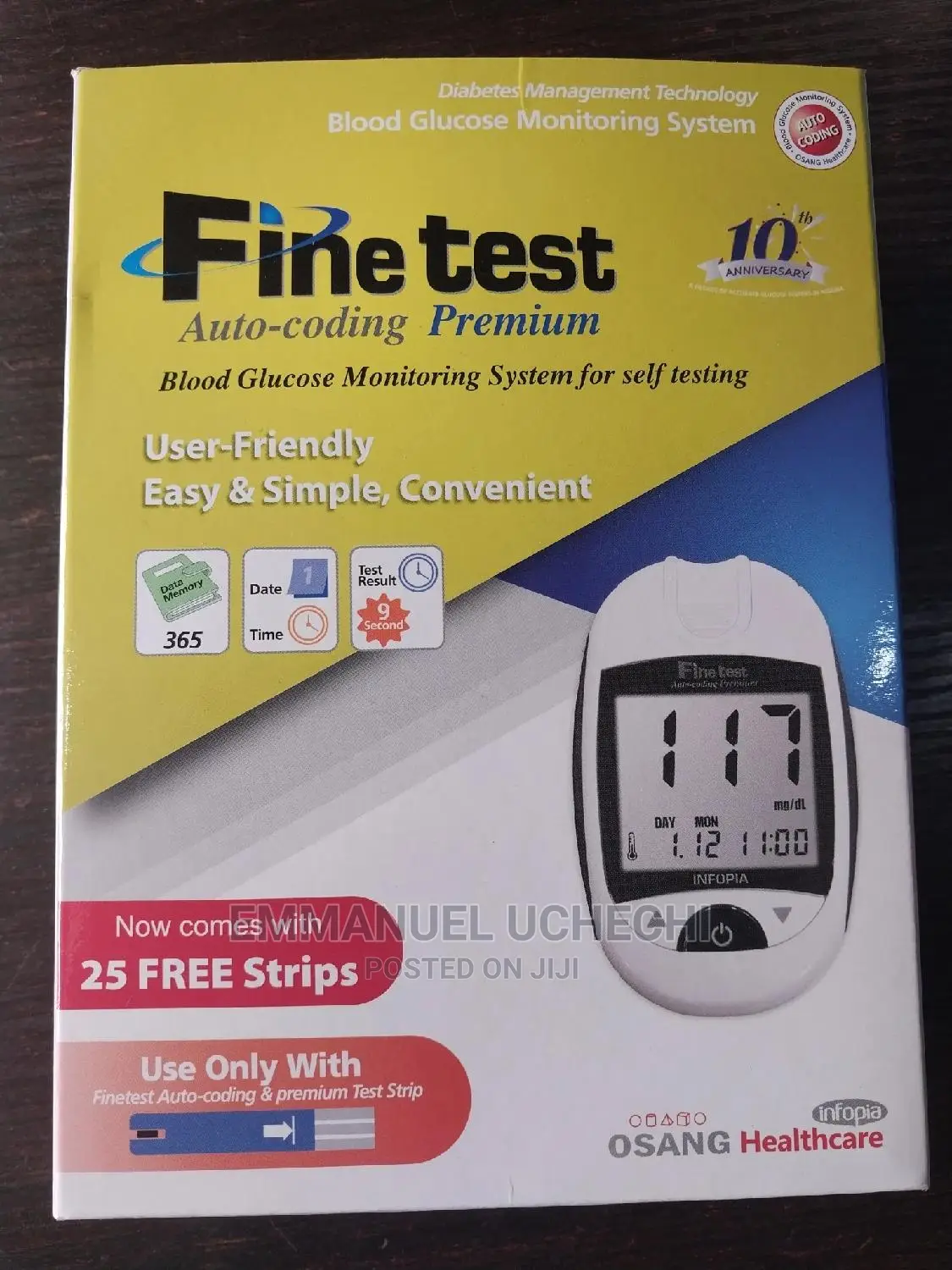 Fine Test Glucometer