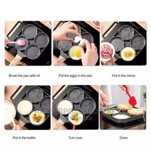 4 Holes Non-Stick Mold Pan