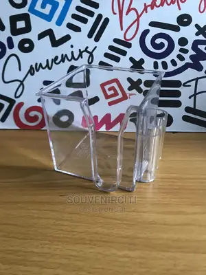 Memo Pad Paper Box With Pen Holder