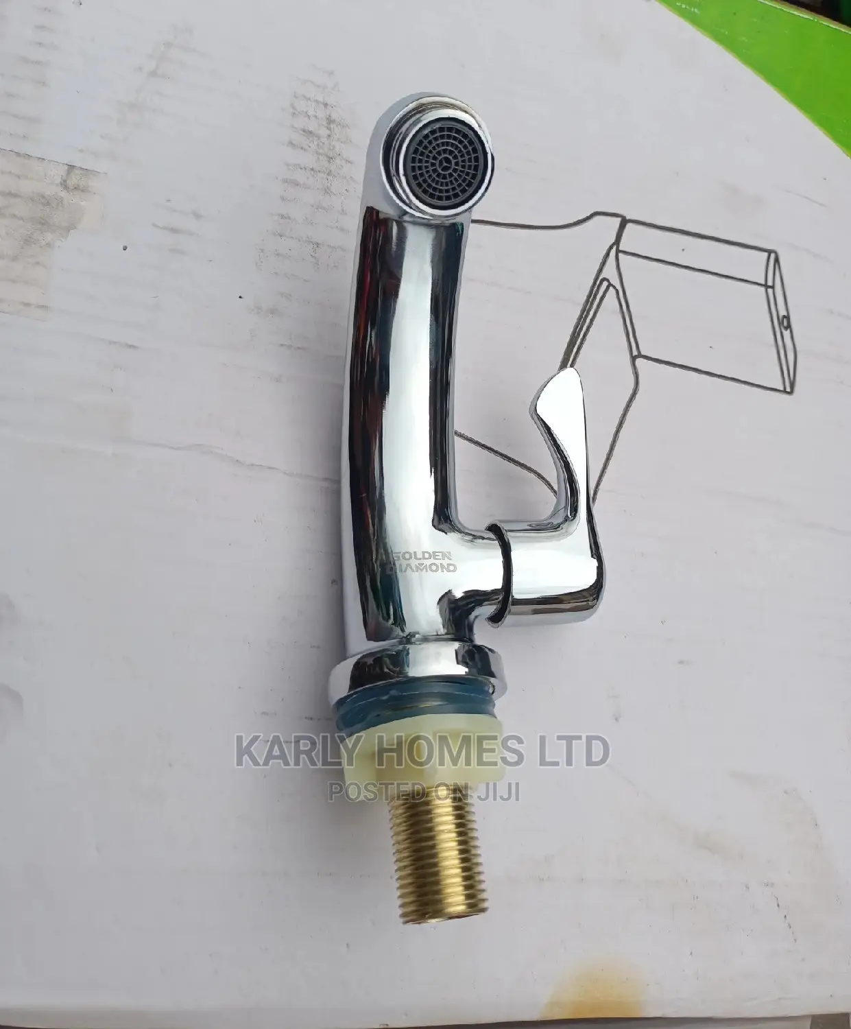 Brass Basin Tap