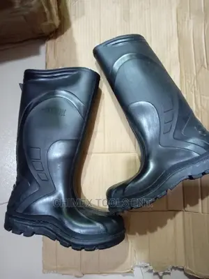 Safety Black Rain Boot