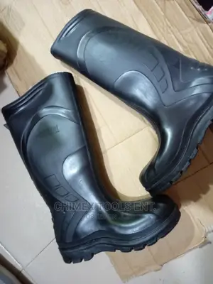 Safety Black Rain Boot