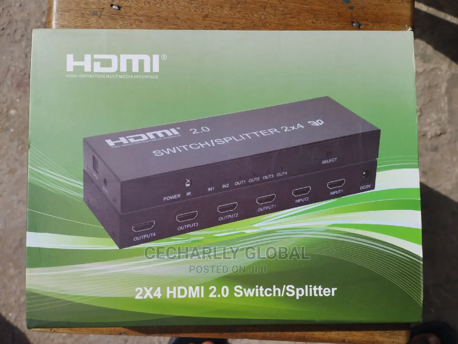 2 × 4 Hdmi Switcher and Splitter