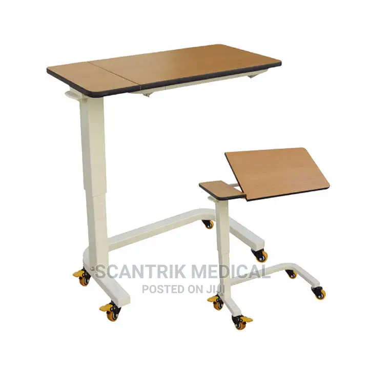 Adjustable Medical Overbed Table
