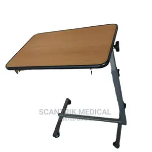 Detachable Hospital Overbed Table With Wheels