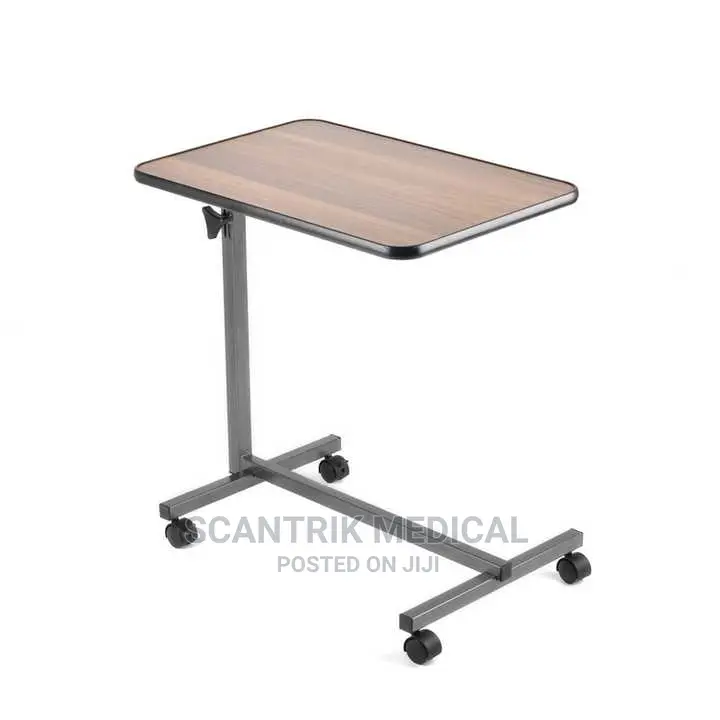 Folding Casters Overbed Table