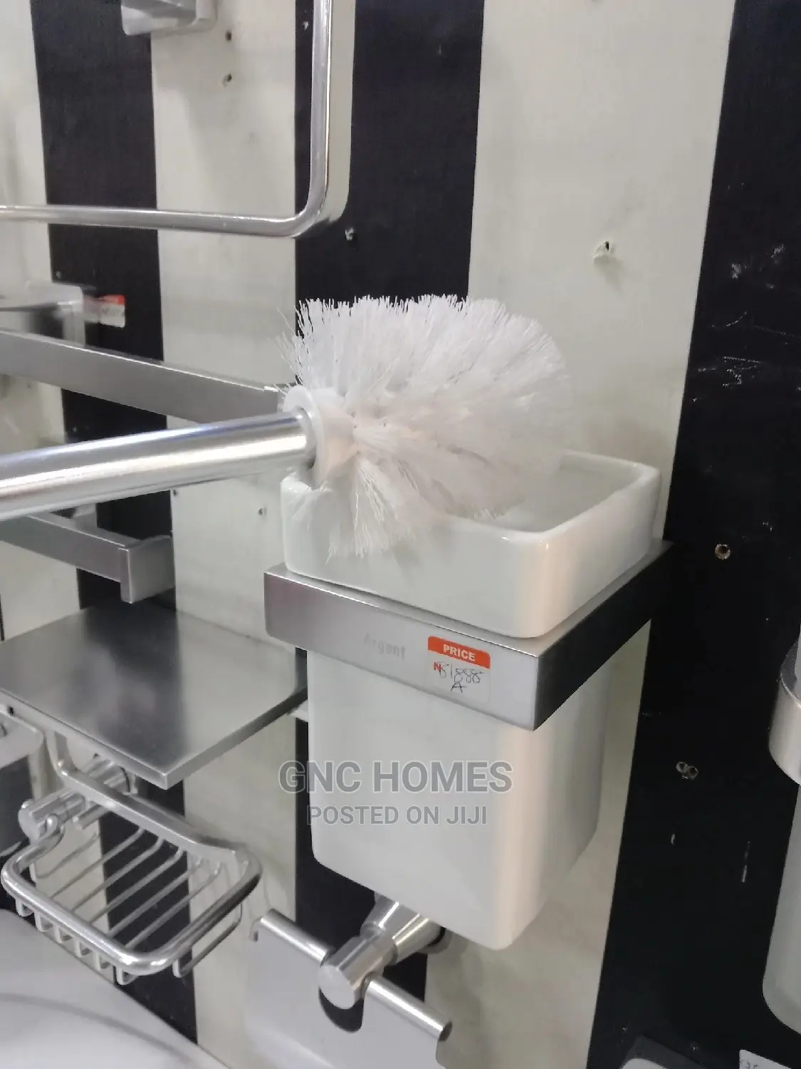 Toliet Brush Argent 304