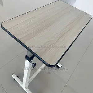 Elderly Patients Use Overbed Table