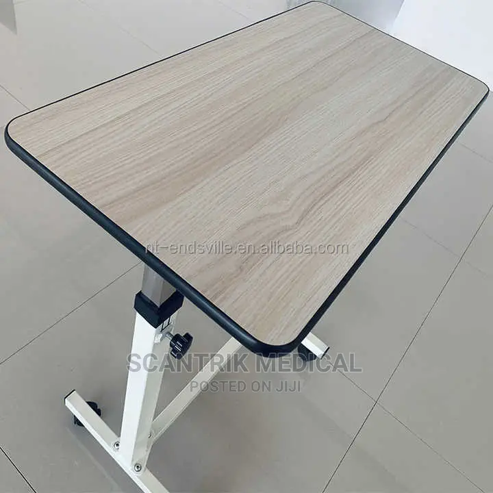 Elderly Patients Use Overbed Table