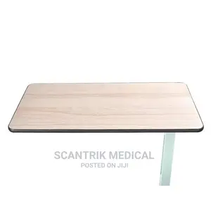 Tilting and Adjustable Medical Bedside Table