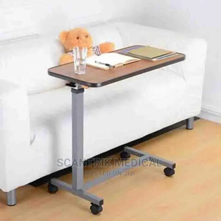 Locking Wheels Easy Grip Bedside Table